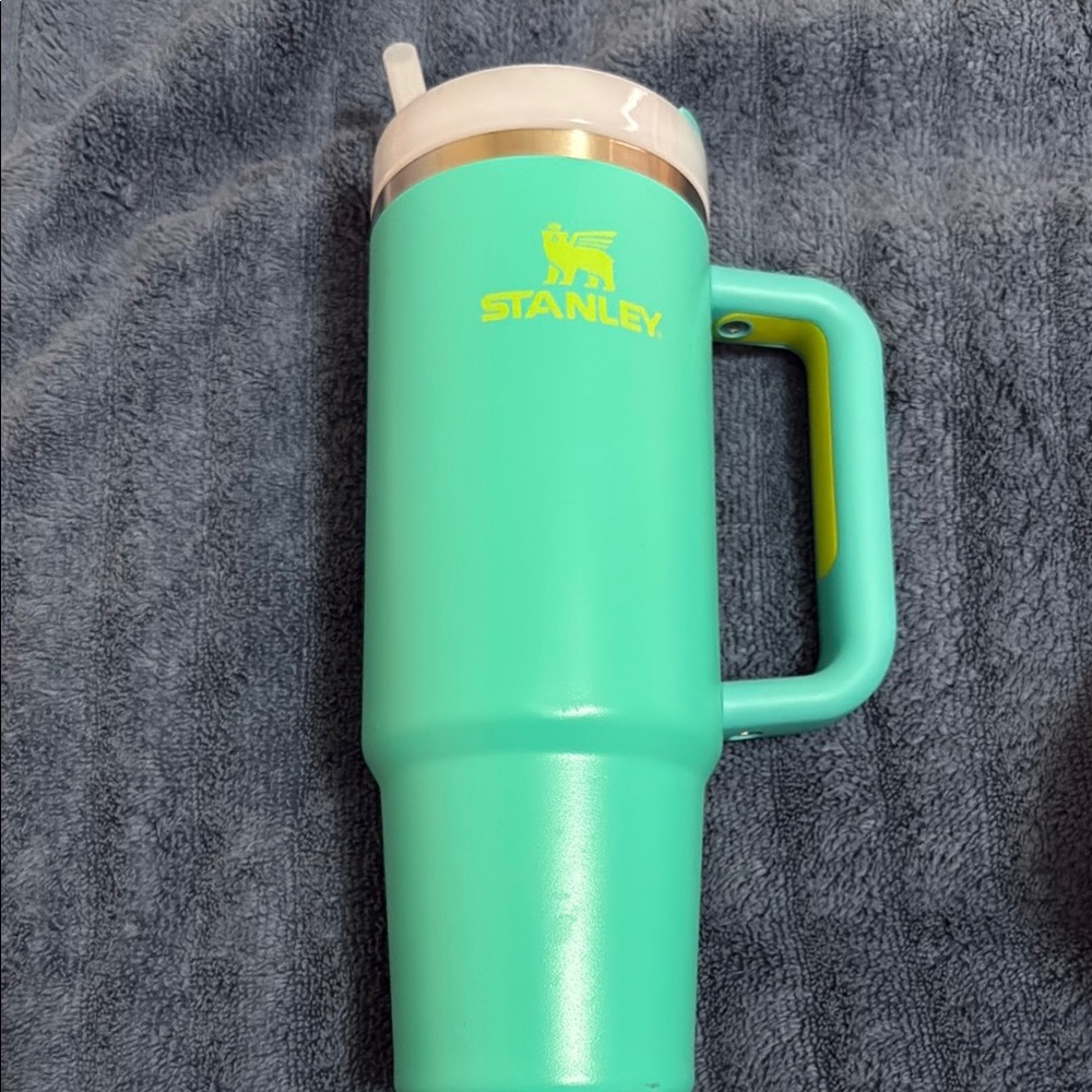 Stanley Teal Travel Mug